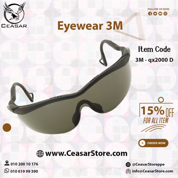 3M-SAFETY GLASSES MODEL (QX2000)